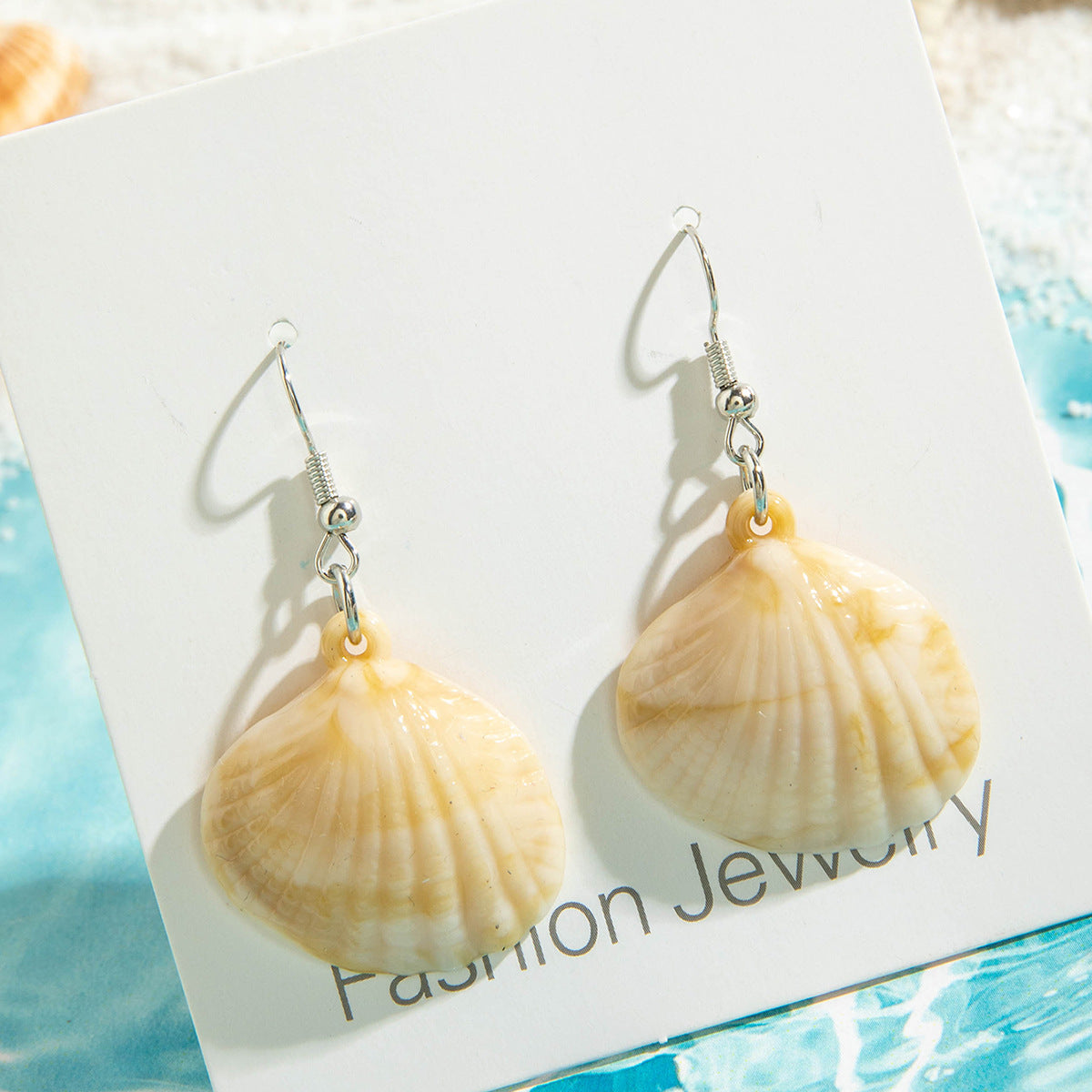 Wholesale Bohemian Starfish Shell Acrylic Earrings